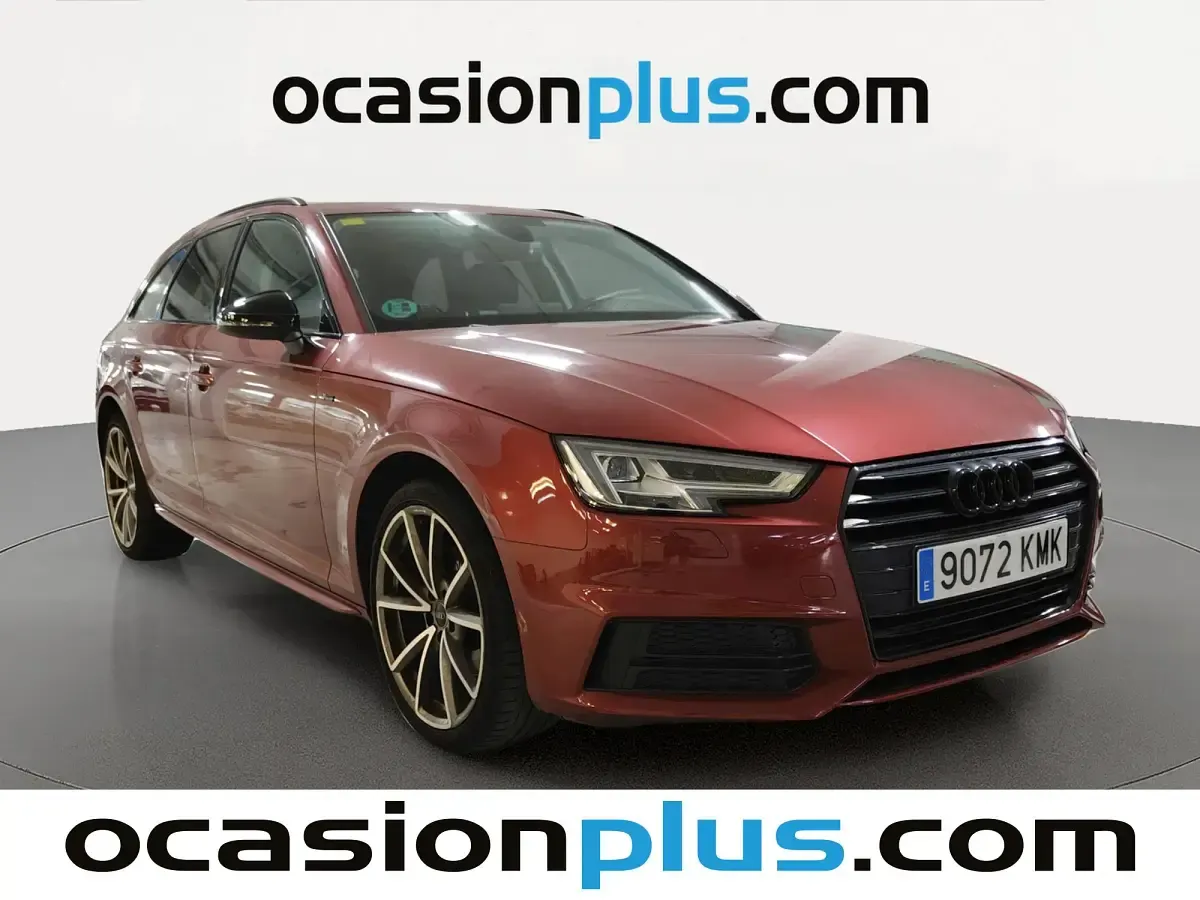 Usado Audi A4 S-Line 150 CV (110 kW) 2018 Rojo Familiar