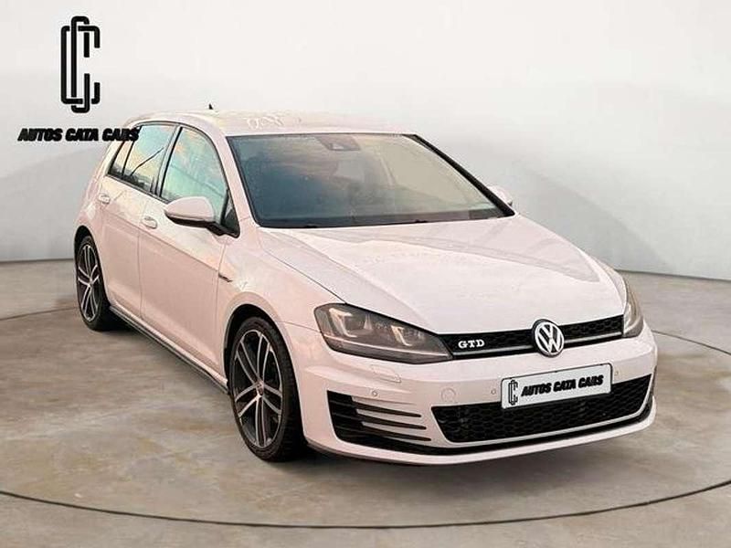 Blanco Usado 2014 VW Golf VII GTD Berlina | 14.490 € (Buen precio) - Imagen 1/4