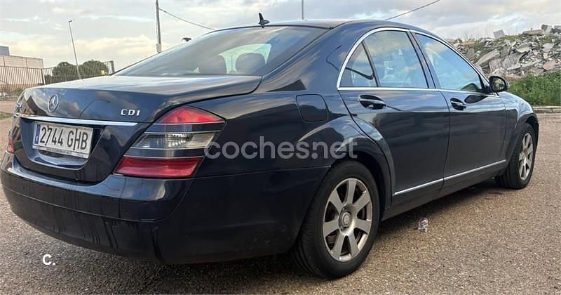 Usado Mercedes S320 235 CV (172 kW) 2008 Negro Berlina