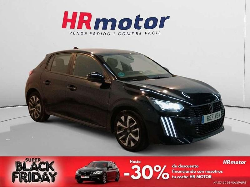 Negro Usado 2024 Peugeot 208 Active Utilitario | 13.750 € (Buen precio) - Imagen 1/4