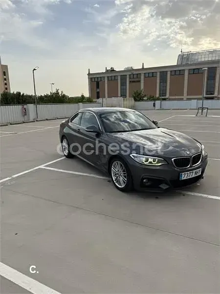 Usado BMW 225 218 CV (160 kW) 2014 Gris / plata Coupe
