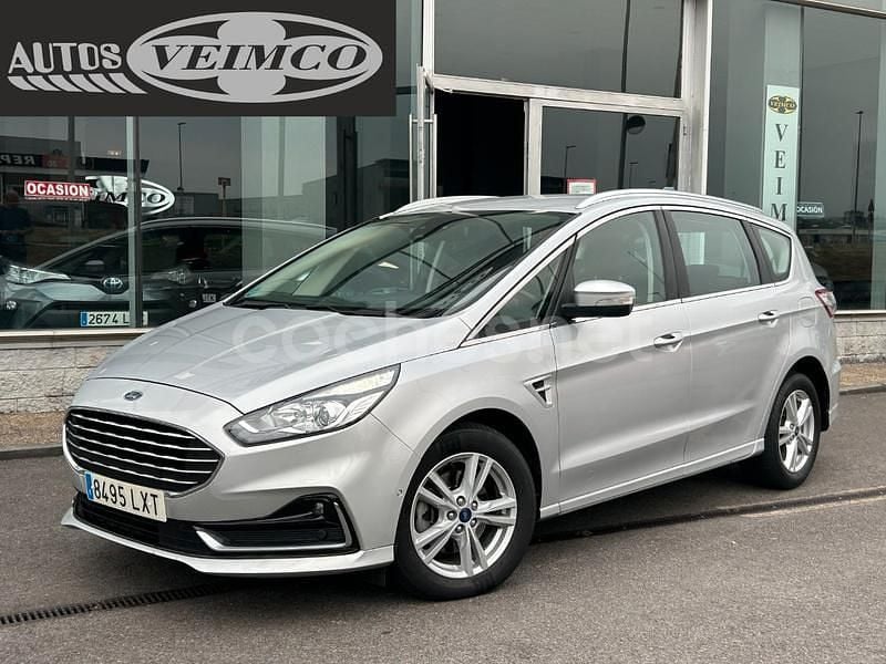 Gris / plata Usado 2022 Ford S-MAX Titanium Monovolumen | 20.990 € (Buen precio) - Imagen 1/4