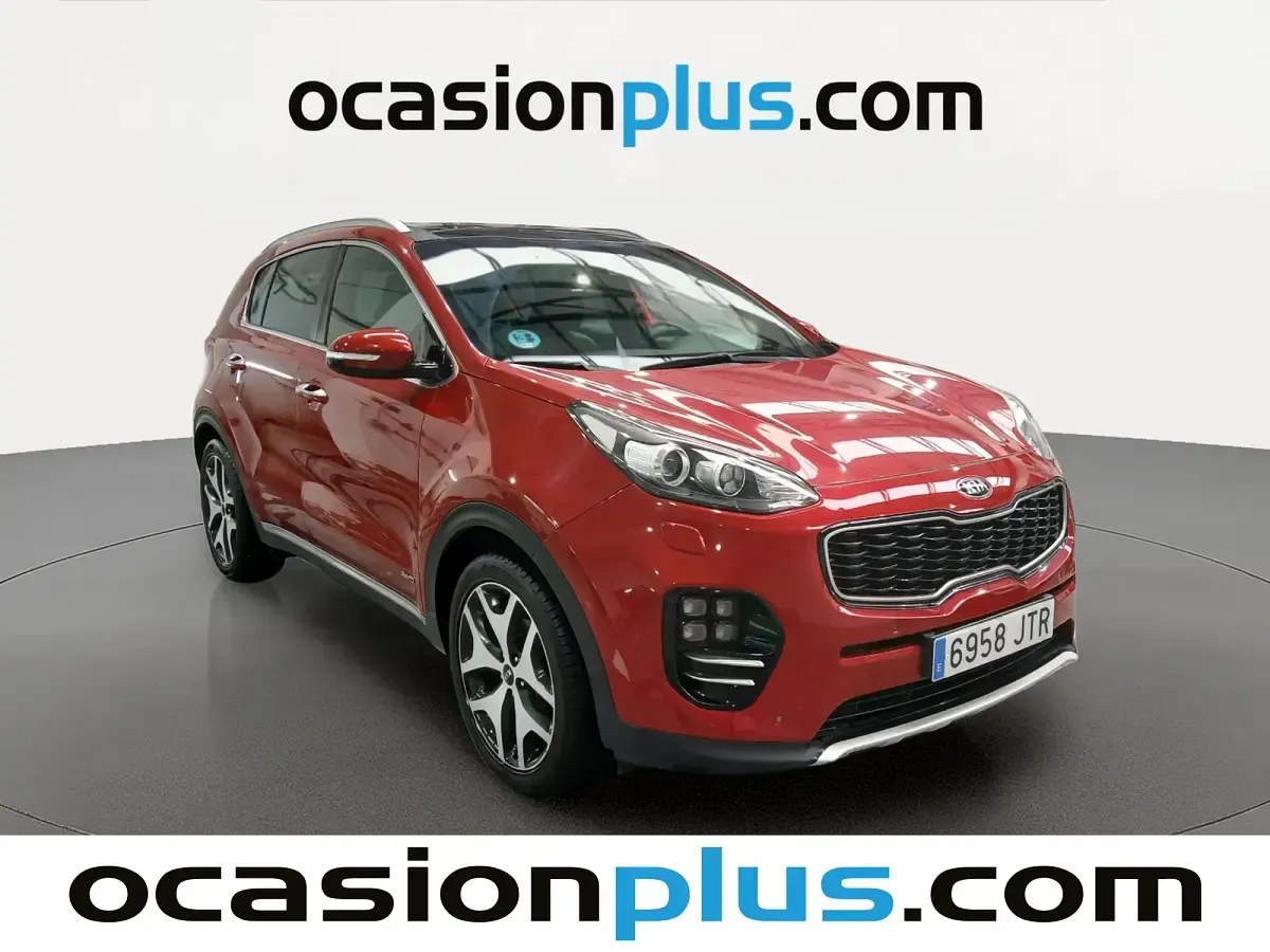 Usado Kia Sportage GT-Line 177 CV (130 kW) 2016 Rojo SUV