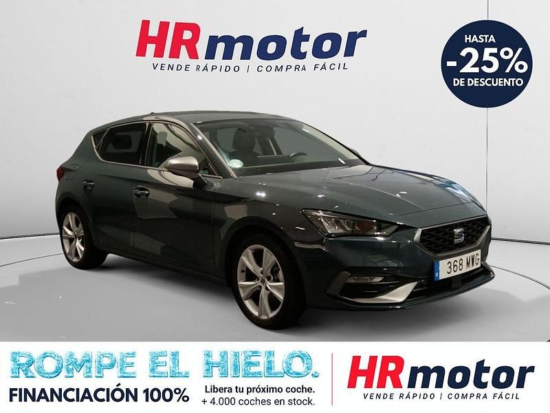 Usado Seat Leon FR 150 CV (110 kW) 2024 Azul Berlina