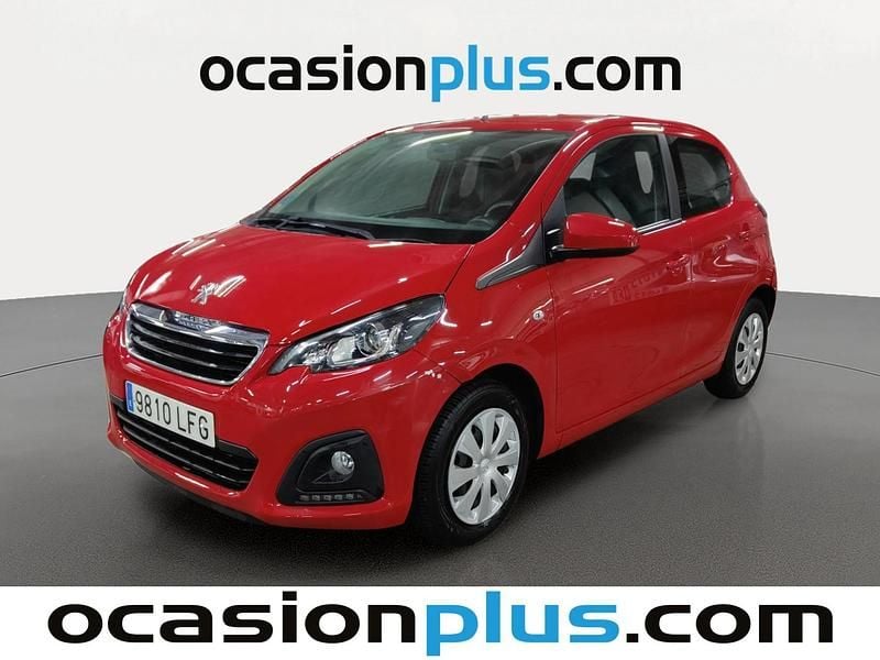 Rojo Usado 2020 Peugeot 108 Active Utilitario | 9319 € (Precio justo) - Imagen 1/4