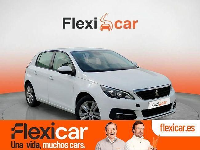 Blanco Usado 2021 Peugeot 308 Active Berlina | 9290 € (Super precio) - Imagen 1/4