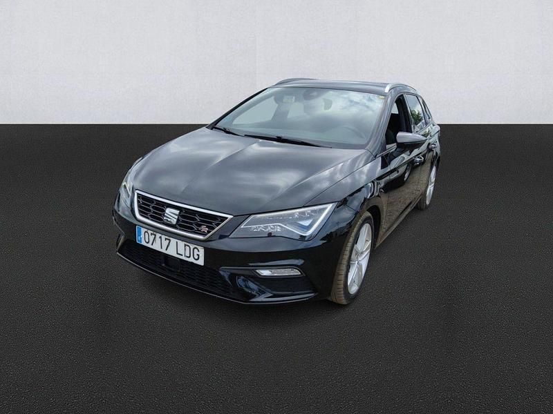 Negro Usado 2019 Seat Leon FR Familiar | 15.900 € (Precio justo) - Imagen 1/4