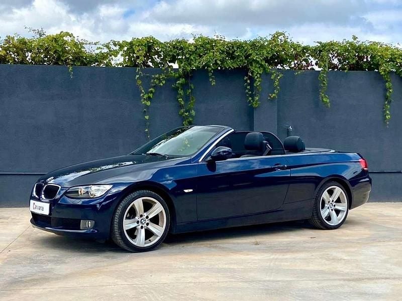 Azul Usado 2010 BMW 320 Cabriolet Descapotable | 14.950 € (Precio justo) - Imagen 1/4
