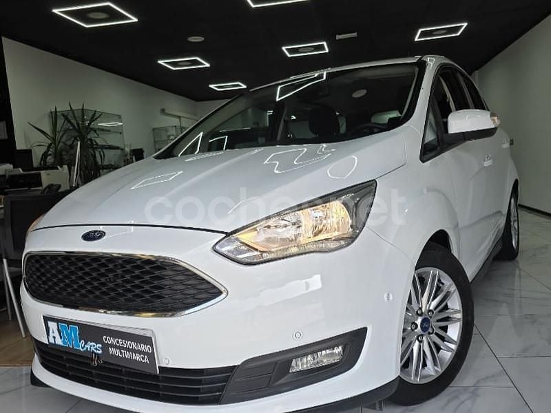 Blanco Usado 2018 Ford C-MAX Trend Monovolumen | 9690 € (Super precio) - Imagen 1/4