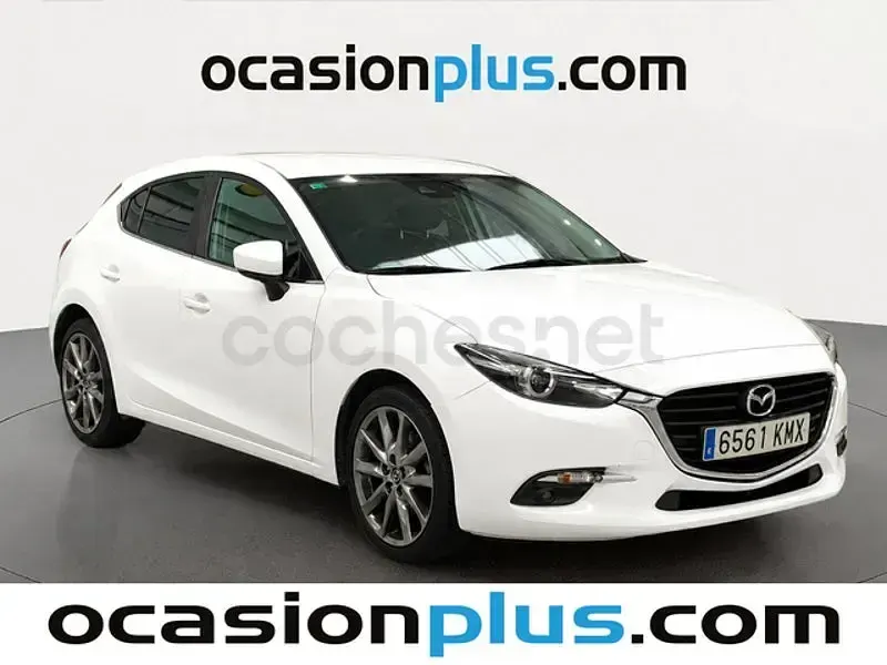 Usado Mazda 3 Edition 105 CV (77 kW) 2018 Blanco Berlina