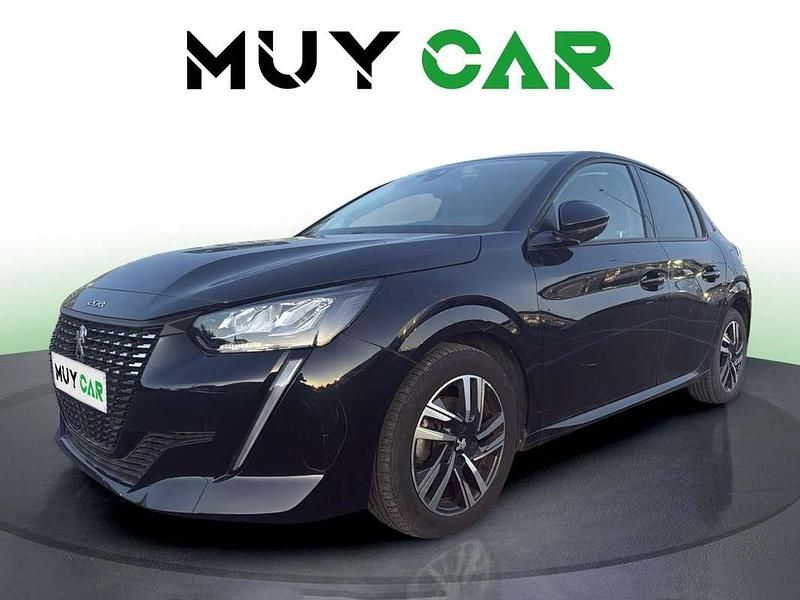 Usado Peugeot 208 Allure 102 CV (75 kW) 2023 Negro Utilitario