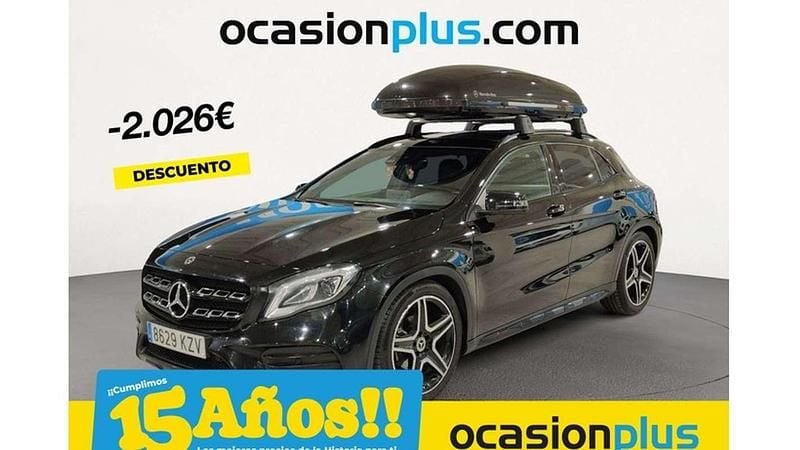 Negro Usado 2019 Mercedes GLA200 SUV | 20.264 € (Super precio) - Imagen 1/4