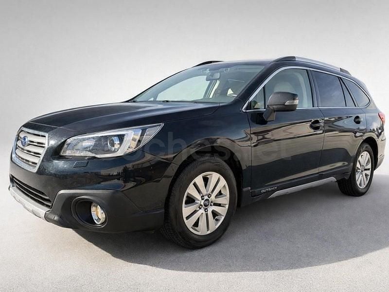 Usado Subaru Outback 150 CV (110 kW) 2016 Negro Familiar