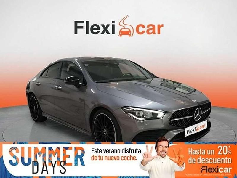 Gris Usado 2020 Mercedes CLA200 Coupe | 27.490 € (Precio justo) - Imagen 1/4