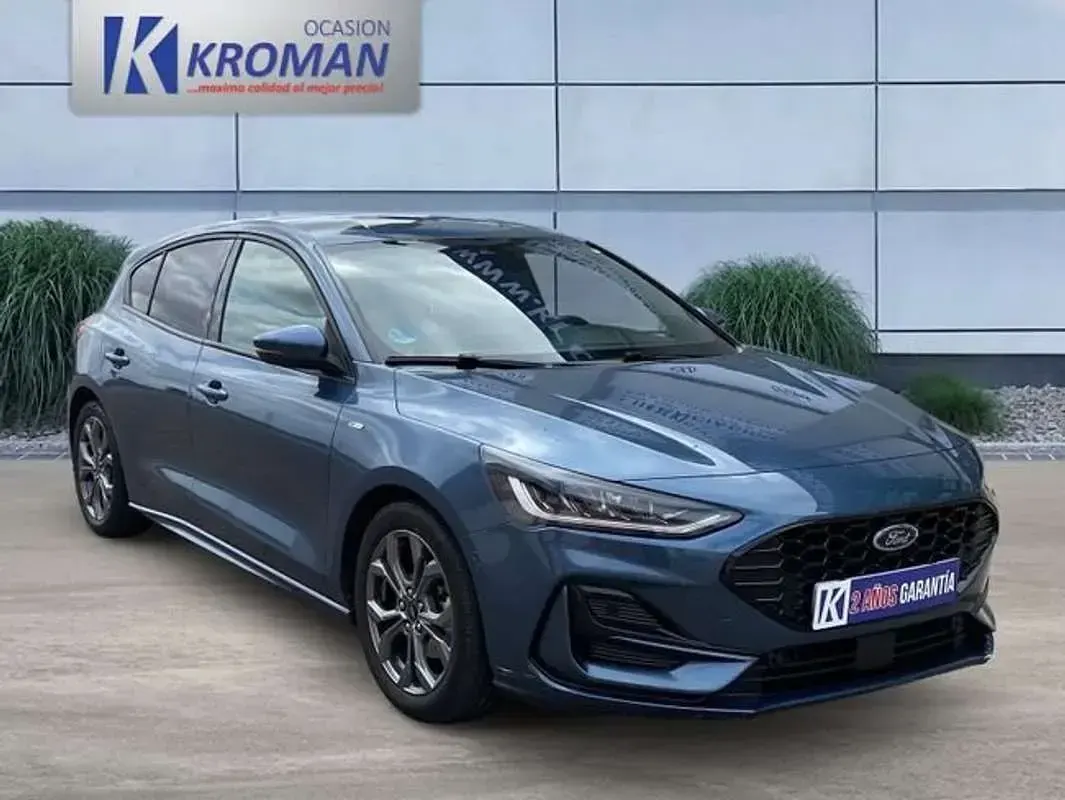 Usado Ford Focus ST-Line X 155 CV (114 kW) 2024 Azul Berlina