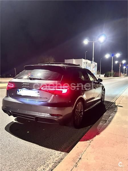 Usado Audi A3 S-Line 116 CV (85 kW) 2019 Gris / plata Berlina