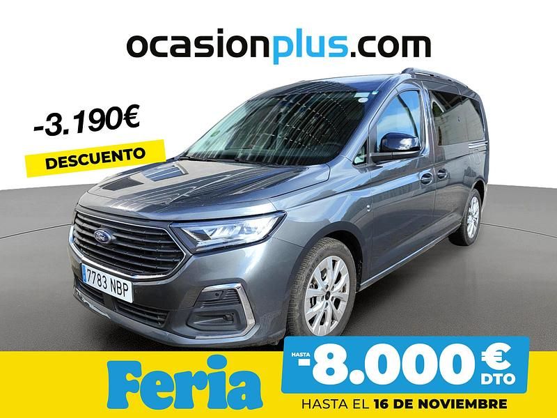 Gris Usado 2025 Ford Tourneo Connect Titanium Monovolumen | 35.090 € (Caro) - Imagen 1/4