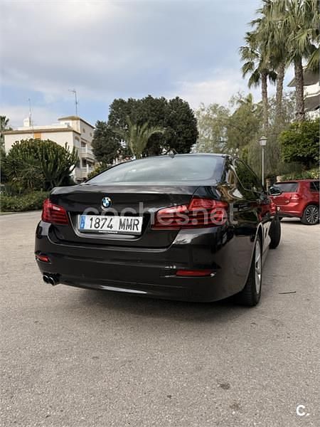 Usado BMW 518 143 CV (105 kW) 2014 Negro Berlina