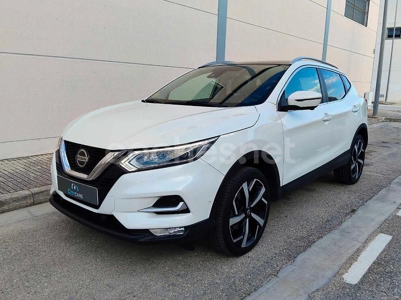 Blanco Usado 2018 Nissan Qashqai Tekna SUV | 15.490 € (Precio justo) - Imagen 1/4