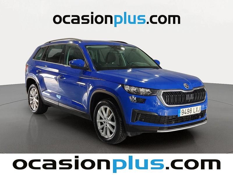 Usado Skoda Kodiaq Ambition 150 CV (110 kW) 2022 Azul SUV