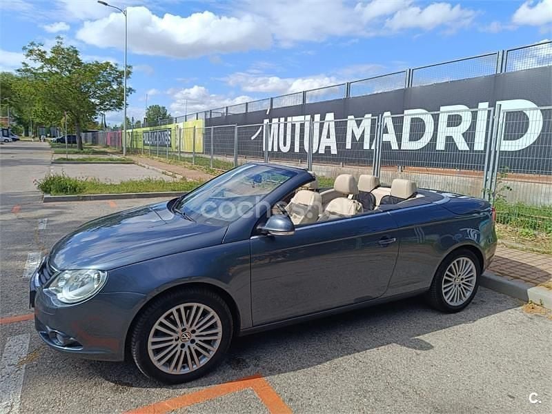 Gris / plata Usado 2007 VW Eos Descapotable | 12.750 € (Caro) - Imagen 1/4