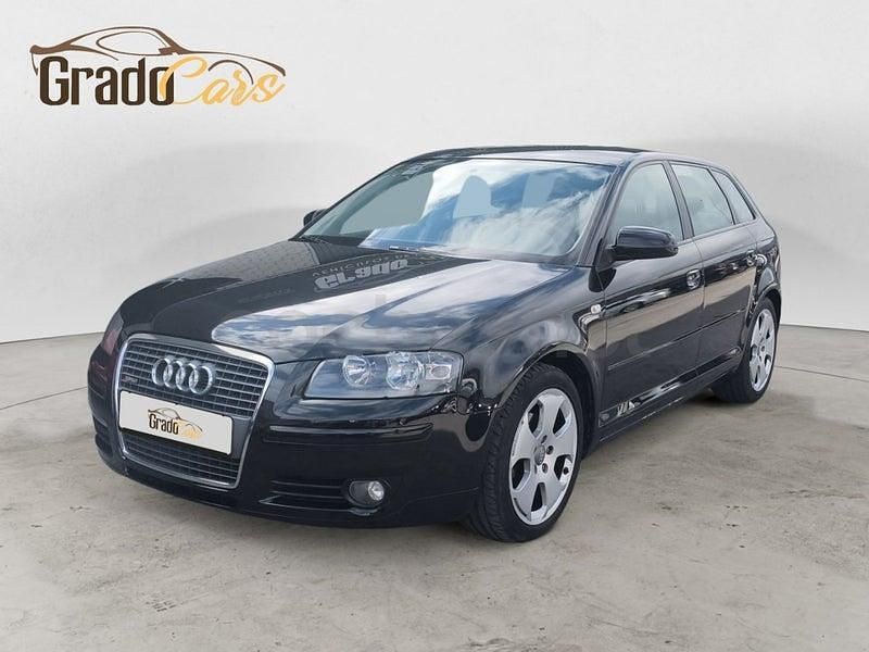 Usado Audi A3 Ambition 115 CV (84 kW) 2007 Negro Utilitario