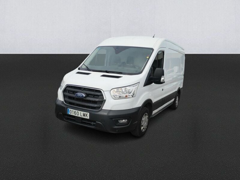 Blanco Usado 2021 Ford Transit Trend Berlina | 18.800 € (Buen precio) - Imagen 1/4