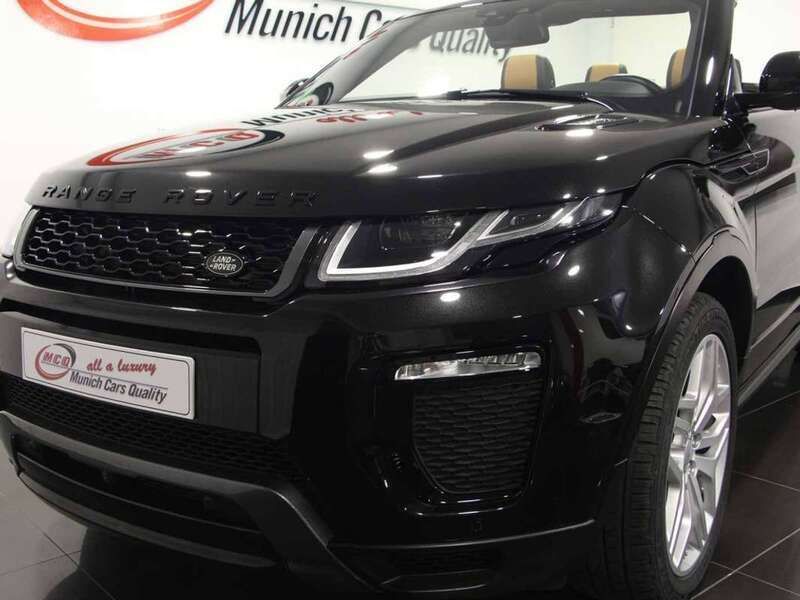 Negro Usado 2018 Land Rover Range Rover evoque HSE Dynamic Descapotable | 51.900 € - Imagen 1/4