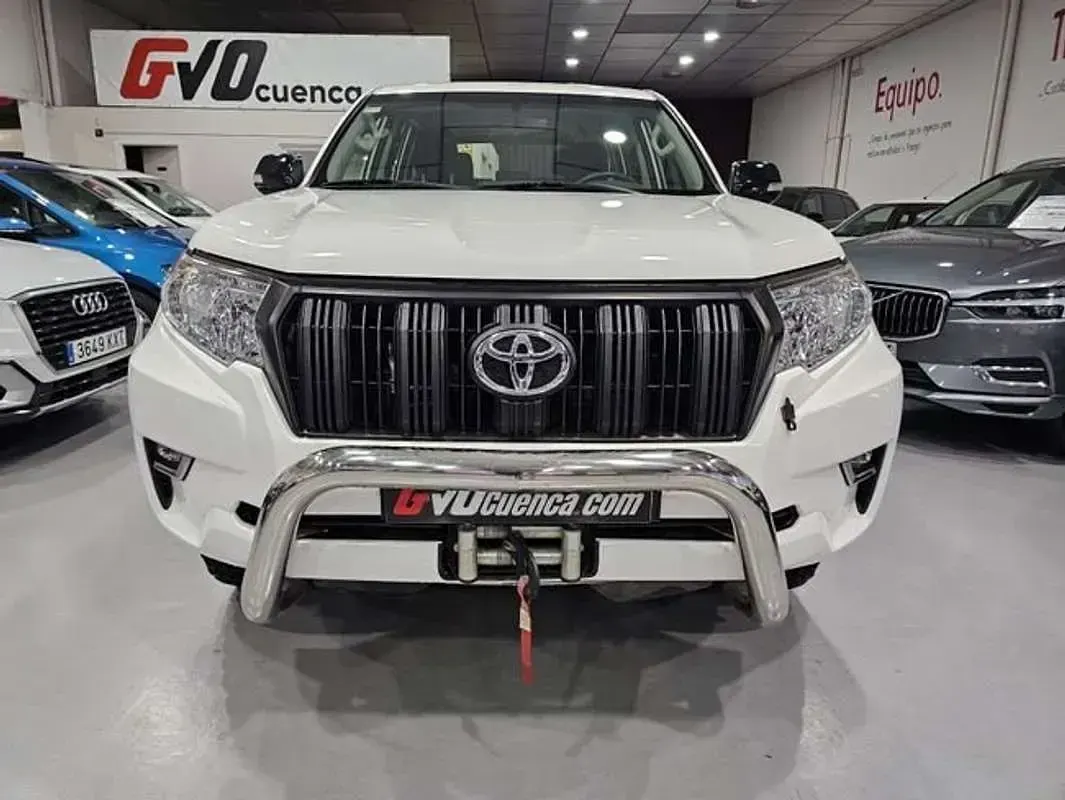 Usado Toyota Land Cruiser 177 CV (130 kW) 2020 Blanco SUV