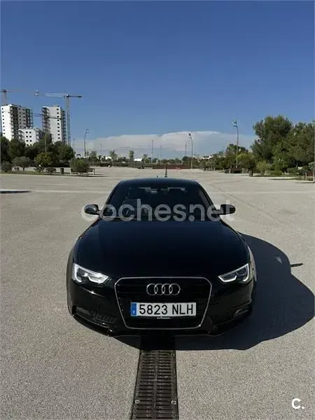 Usado Audi A5 S-Line 225 CV (165 kW) 2015 Negro Coupe