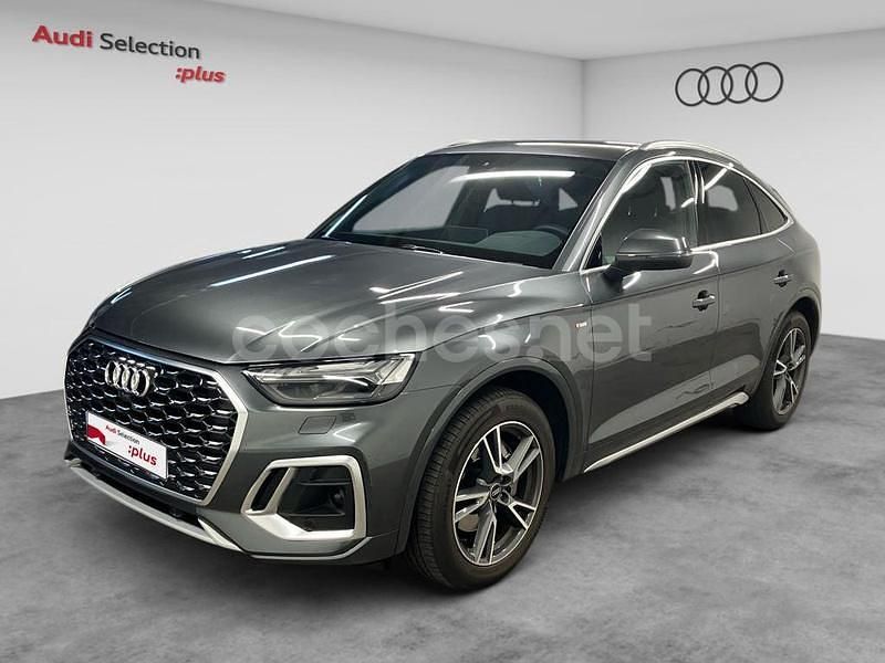 Gris / plata Usado 2022 Audi Q5 Sportback S-Line SUV | 39.990 € (Super precio) - Imagen 1/4