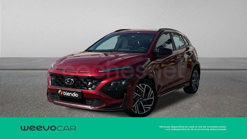 Usado Hyundai Kona N Line 120 CV (88 kW) 2023 Rojo SUV