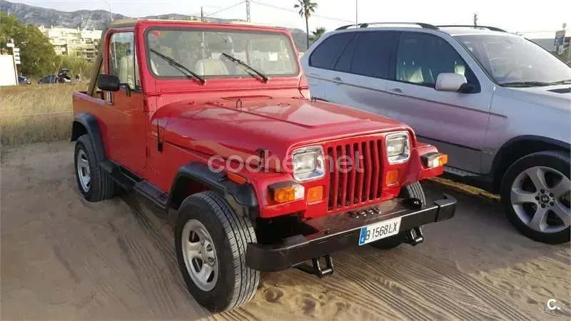 Usado Jeep Wrangler 121 CV (88 kW) 1995 Rojo SUV