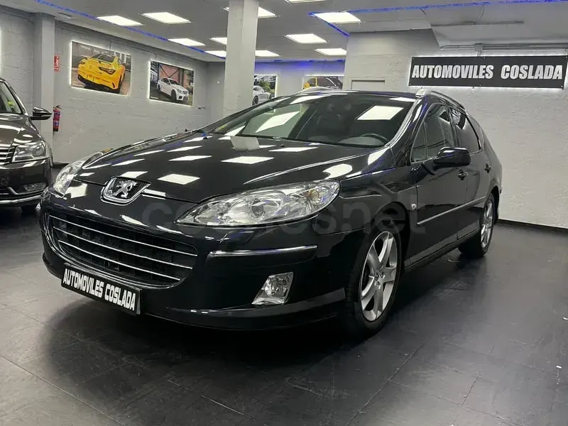 Usado Peugeot 407 160 CV (117 kW) 2005 Negro Berlina