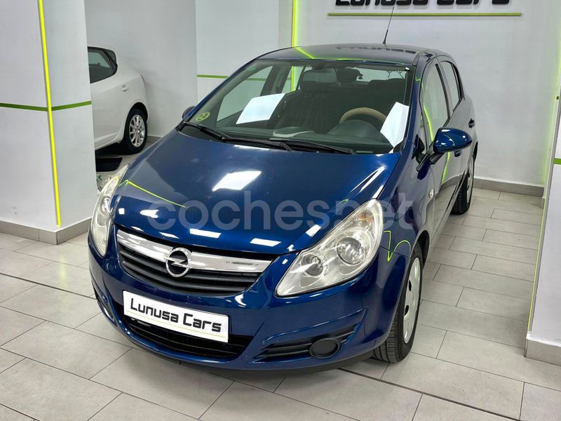 Azul Usado 2009 Opel Corsa Cosmo Berlina | 5490 € (Precio justo) - Imagen 1/4