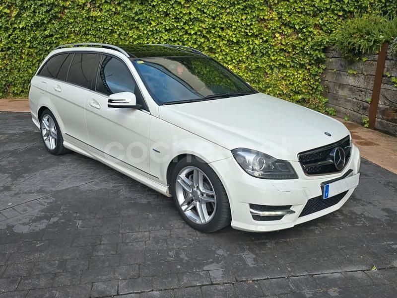 Blanco Usado 2013 Mercedes C250 Familiar | 8500 € (Precio justo) - Imagen 1/4