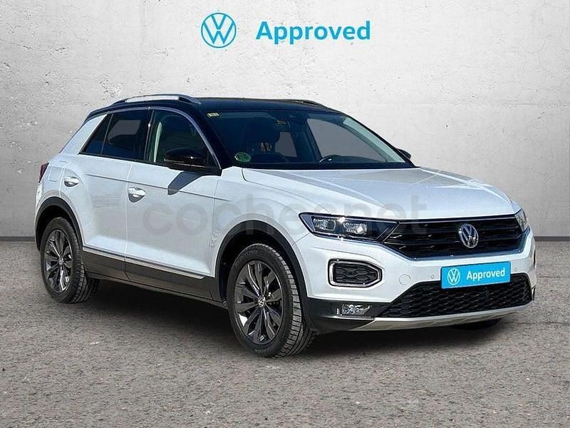 Usado VW T-Roc Sportline 150 CV (110 kW) 2020 Gris / plata SUV