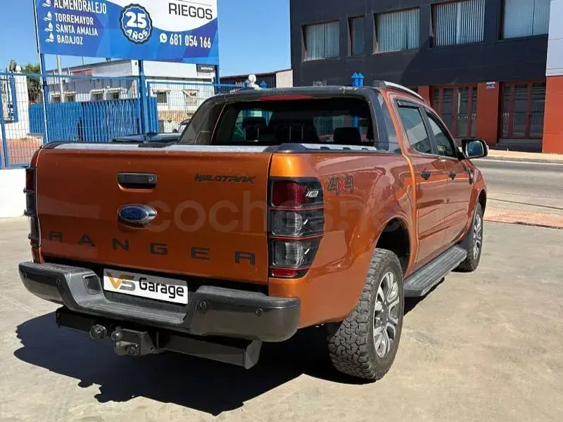 Usado Ford Ranger Wildtrack 200 CV (147 kW) 2018 Naranja Pickup/Camioneta