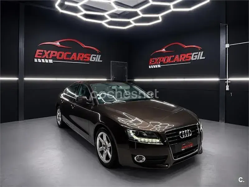 Usado Audi A5 Sportback 190 CV (139 kW) 2011 Negro Utilitario