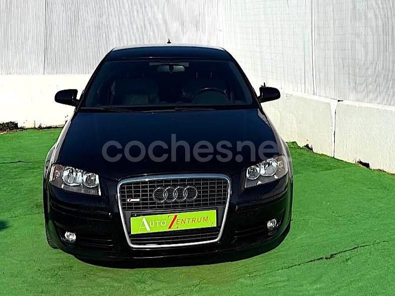 Usado Audi A3 Ambition 140 CV (102 kW) 2008 Negro Utilitario