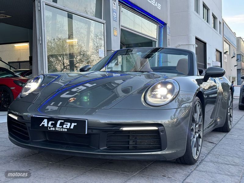 Usado Porsche 911 Carrera 4S Cabriolet 450 CV (330 kW) 2019 Verde Descapotable
