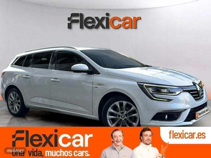 Usado Renault Mégane GrandTour LIMITED 140 CV (102 kW) 2019 Blanco Familiar