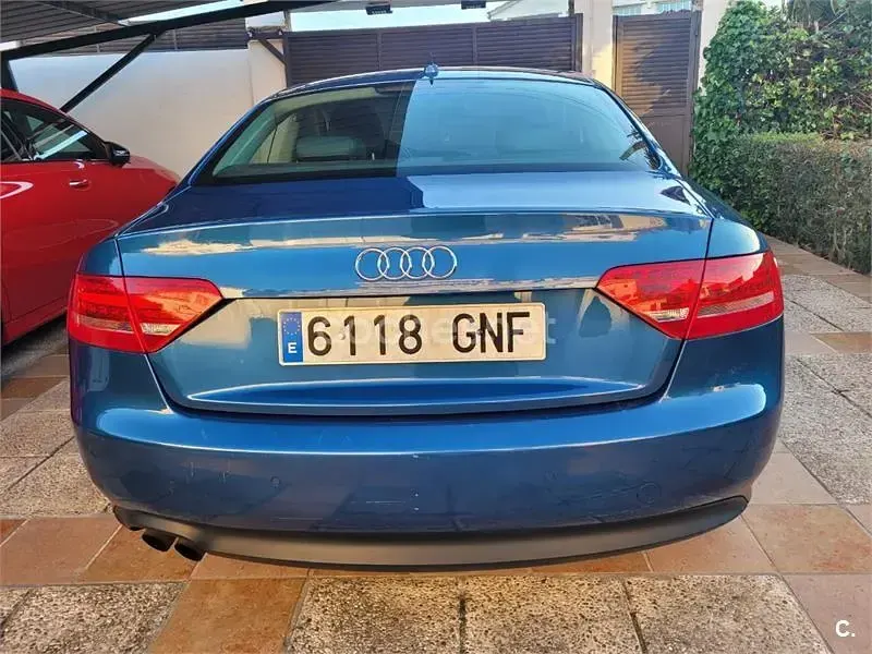 Usado Audi A5 211 CV (155 kW) 2009 Azul Coupe