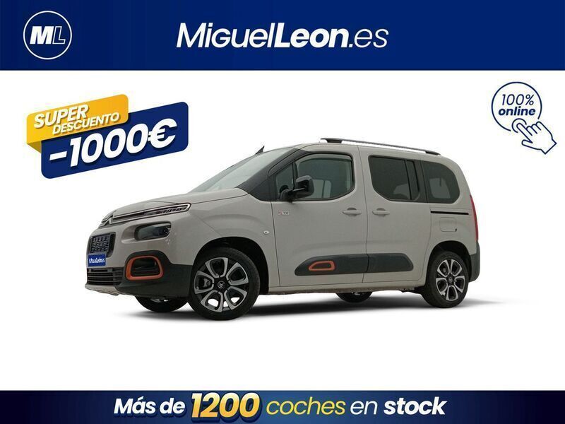 Beige Usado 2020 Citroën Berlingo Shine Monovolumen | 17.985 € (Un poco caro) - Imagen 1/3