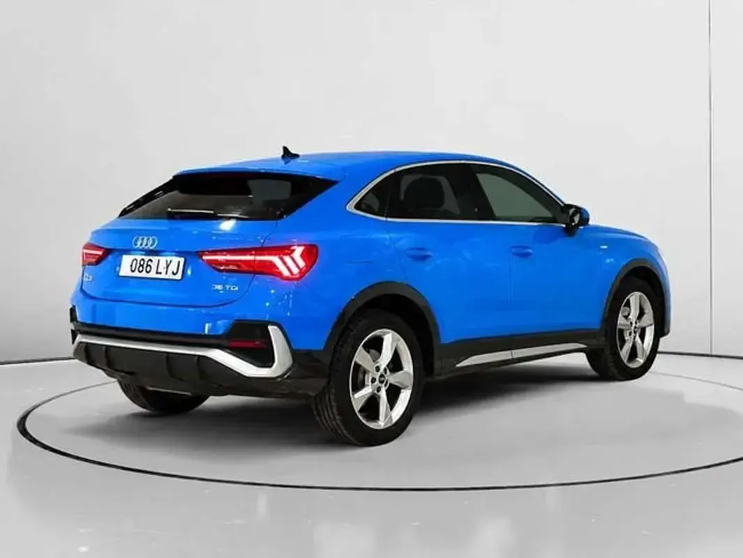 Usado Audi Q3 S-Line 150 CV (110 kW) 2022 Azul SUV
