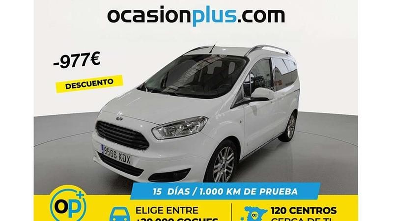 Usado Ford Tourneo Courier Titanium 102 CV (75 kW) 2017 Blanco Monovolumen