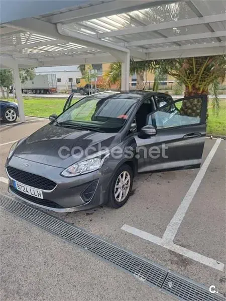 Usado Ford Fiesta Trend 75 CV (55 kW) 2021 Gris / plata Utilitario