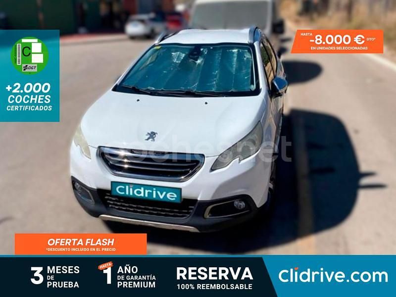 Blanco Usado 2015 Peugeot 2008 Allure SUV | 8190 € (Buen precio) - Imagen 1/3
