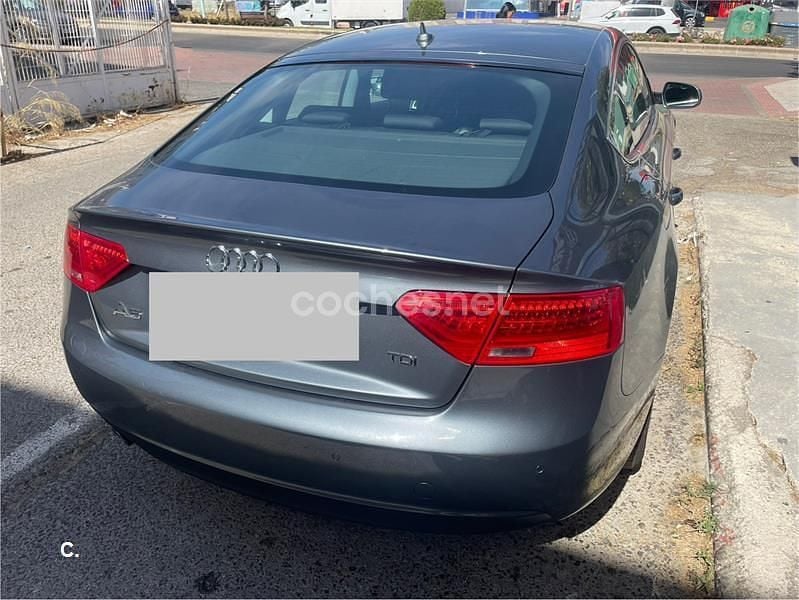 Usado Audi A5 Sportback Advanced 150 CV (110 kW) 2014 Gris / plata Utilitario