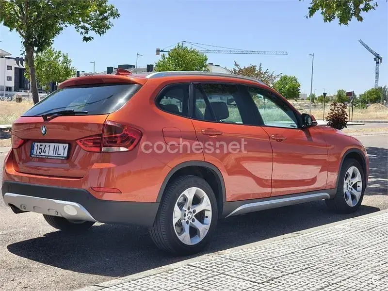 Usado BMW X1 xLine 143 CV (105 kW) 2013 Naranja SUV
